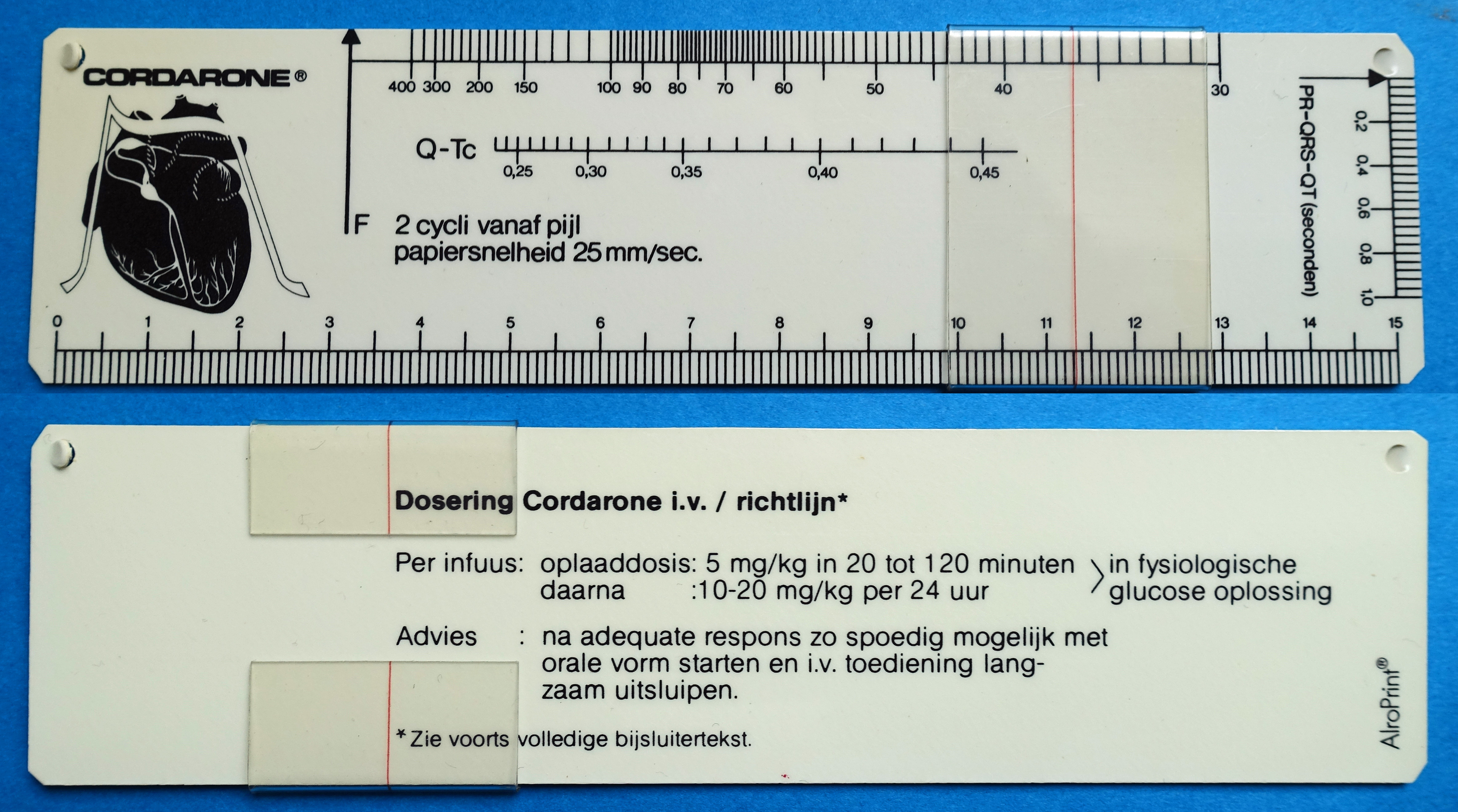 ALRO CORDARONE (AC-4.06) Pocket Cardiology
