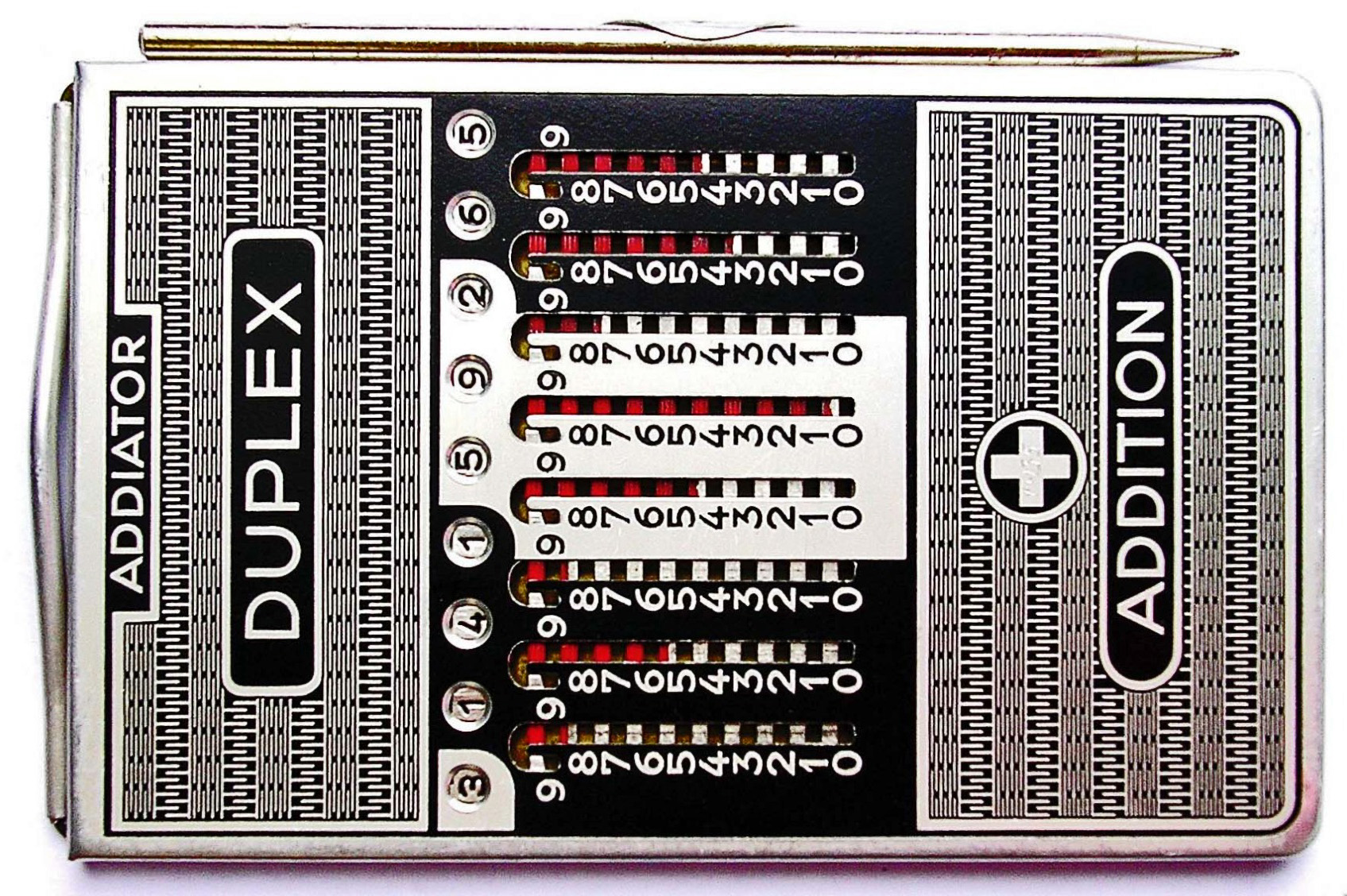Addiator GmbH DUPLEX Slide Adder - silver