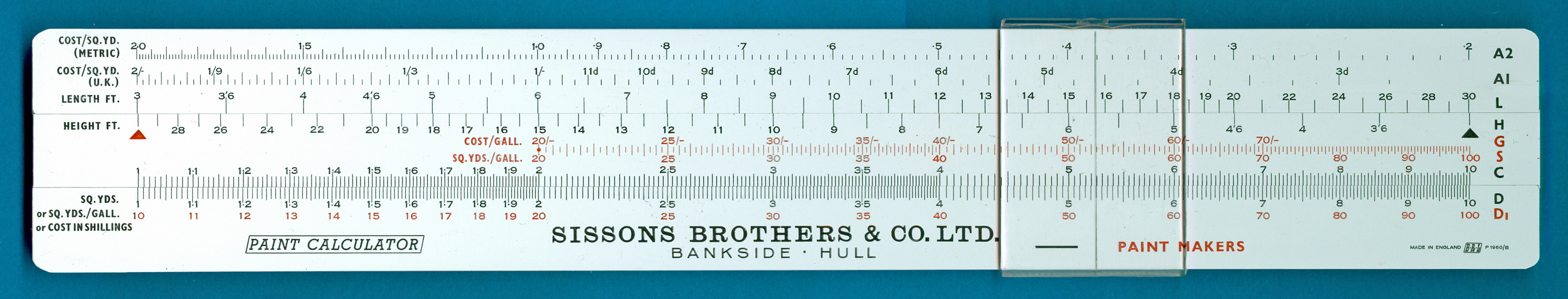 Blundell Brothers/Rules Ltd. (BRL) P1960/B