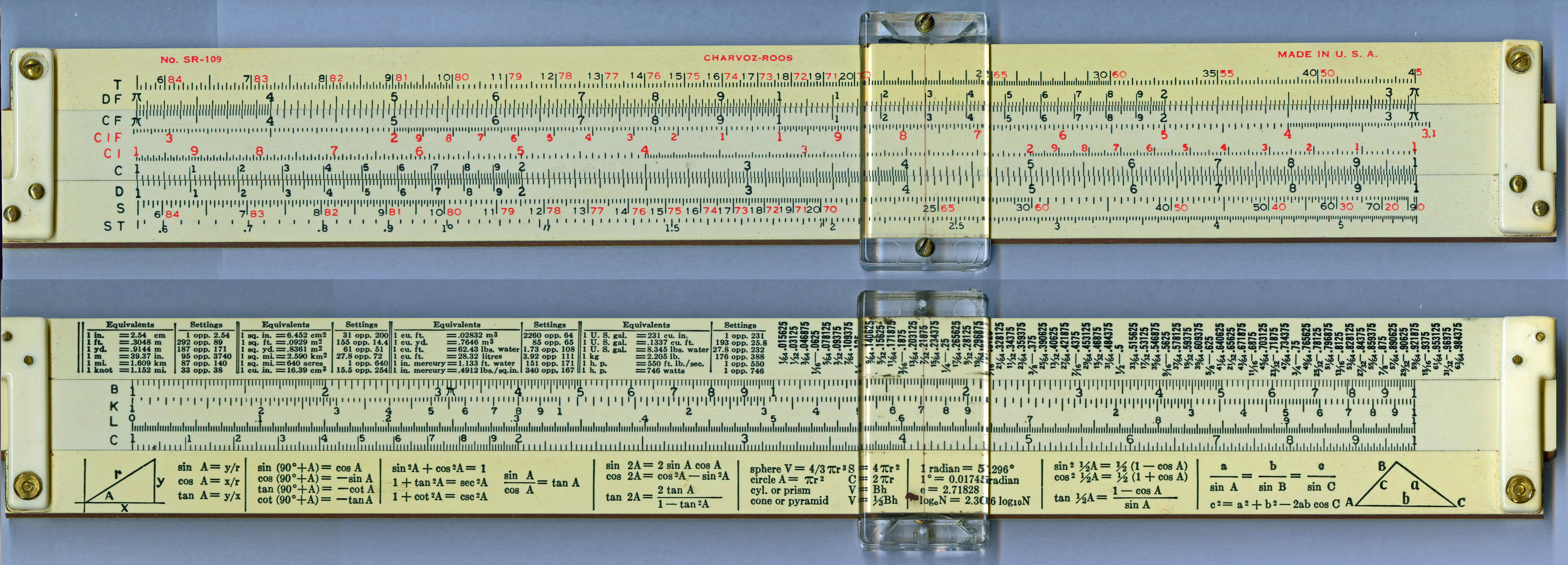 Charvoz-Roos SR-109 Technical