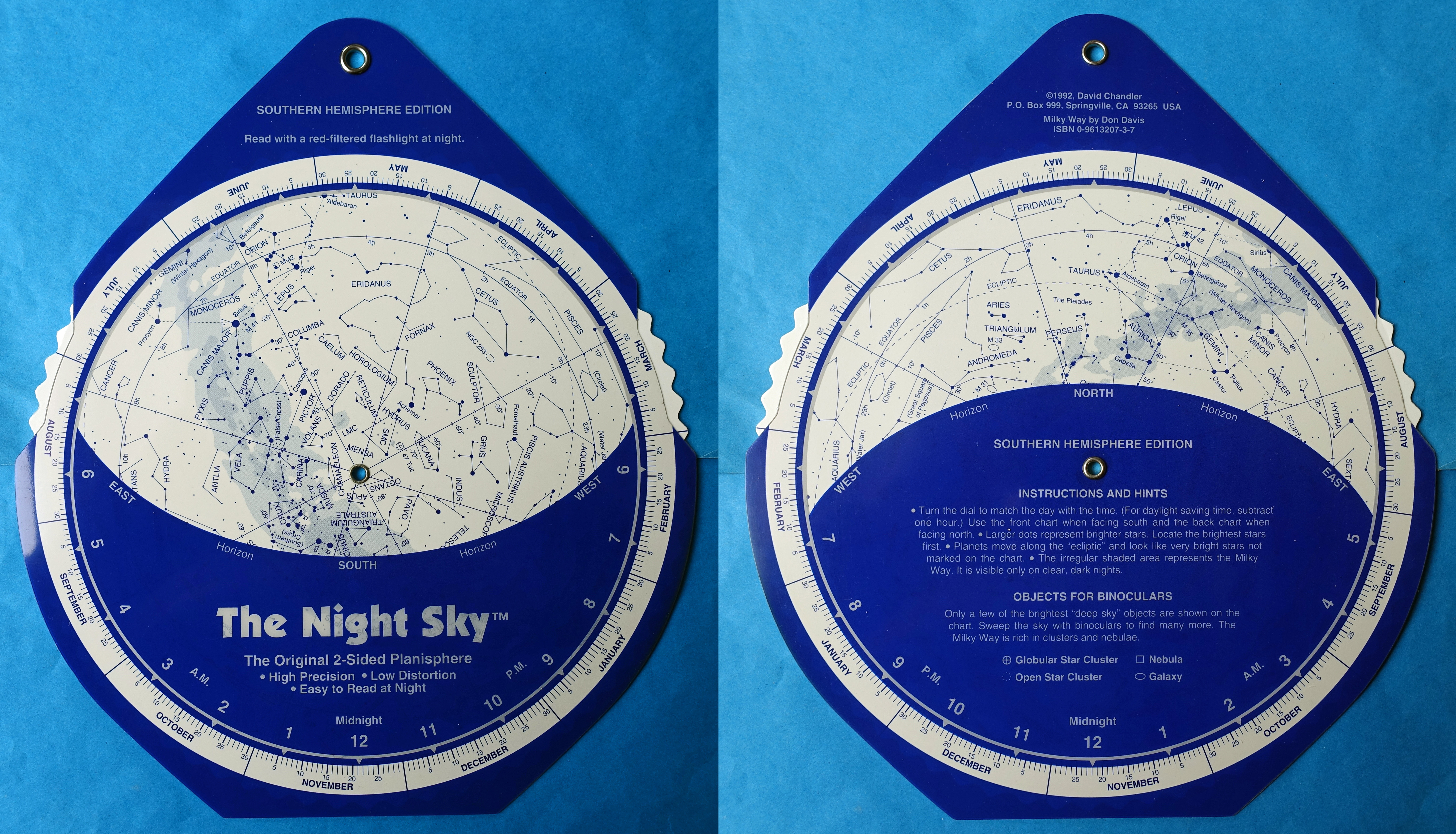 David Chandler Co. The Night Sky Desktop Astronomy - Southern Hemisphere