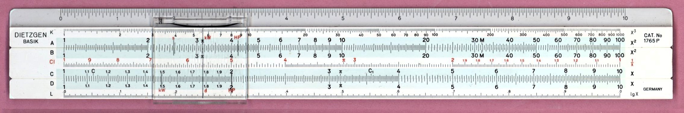 Dietzgen 1765P Basik Rietz two-tone