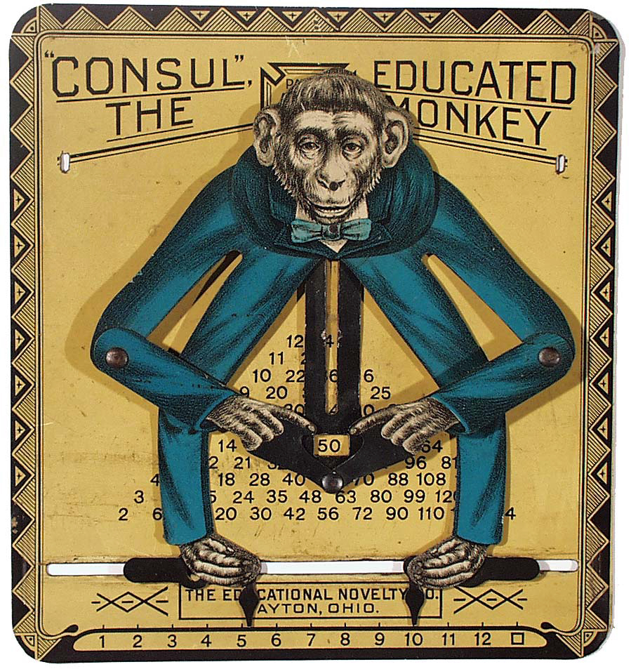 Educational Novelty Consul The Educated Monkey Child’s Teaching Aid/Calculator