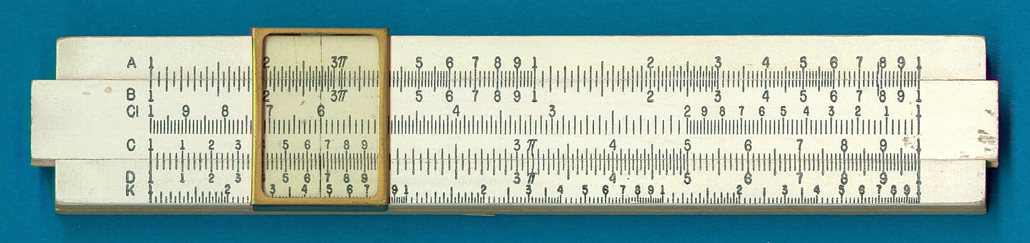 Engineering Instruments Inc. 5-B Pocket Enhanced Mannheim without Trig scales