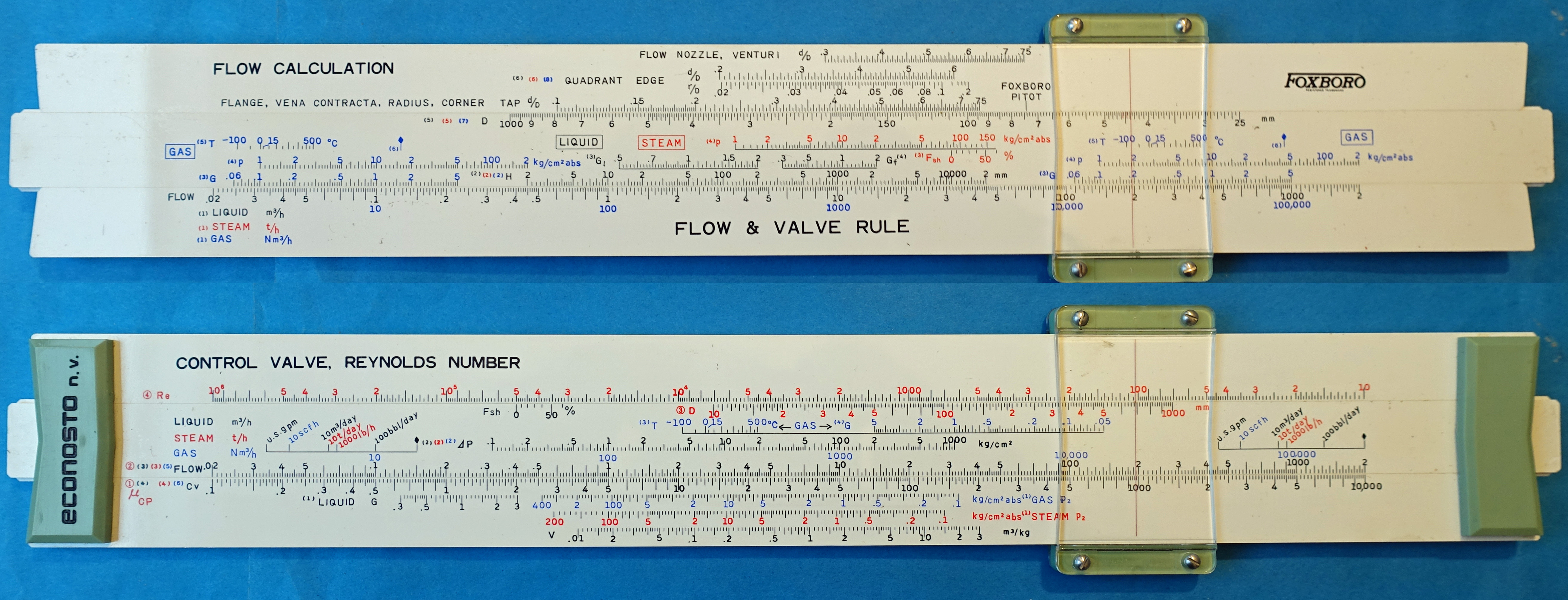 Hemmi Foxboro Pipe Flow & Valve Sizing - metric