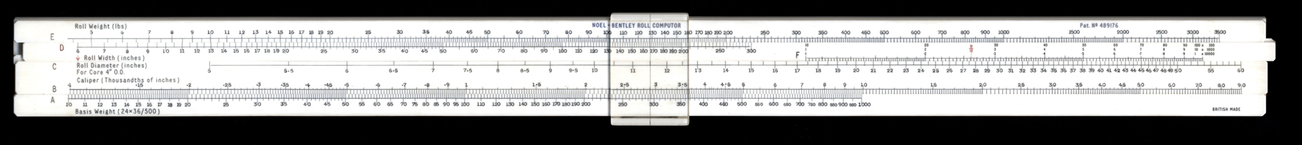 Unknown Noel-Bentley Desktop Paper Roll Computor poly-slide (2)