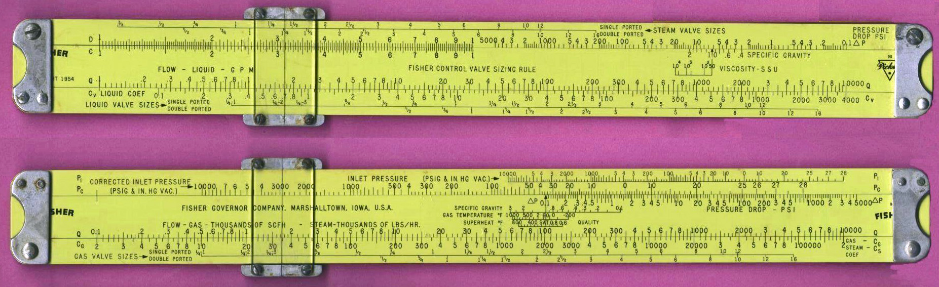 Pickett & Eckel (NoName) Fisher Universal Valve Sizing