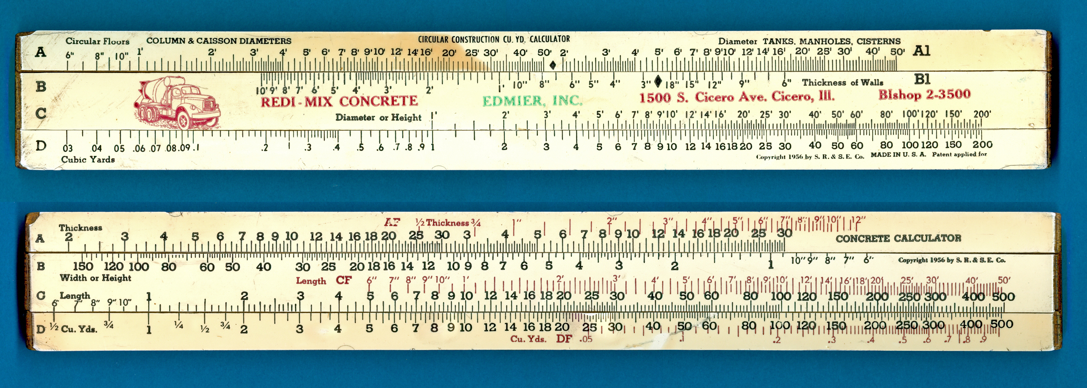 Slide Rule and Scale Engineering Co. REDI-MIX