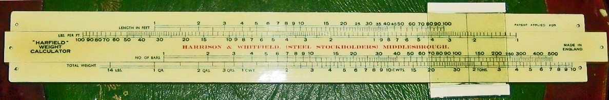 Unique Harfield Weight Calculator Steel - Harrison & Whitfield