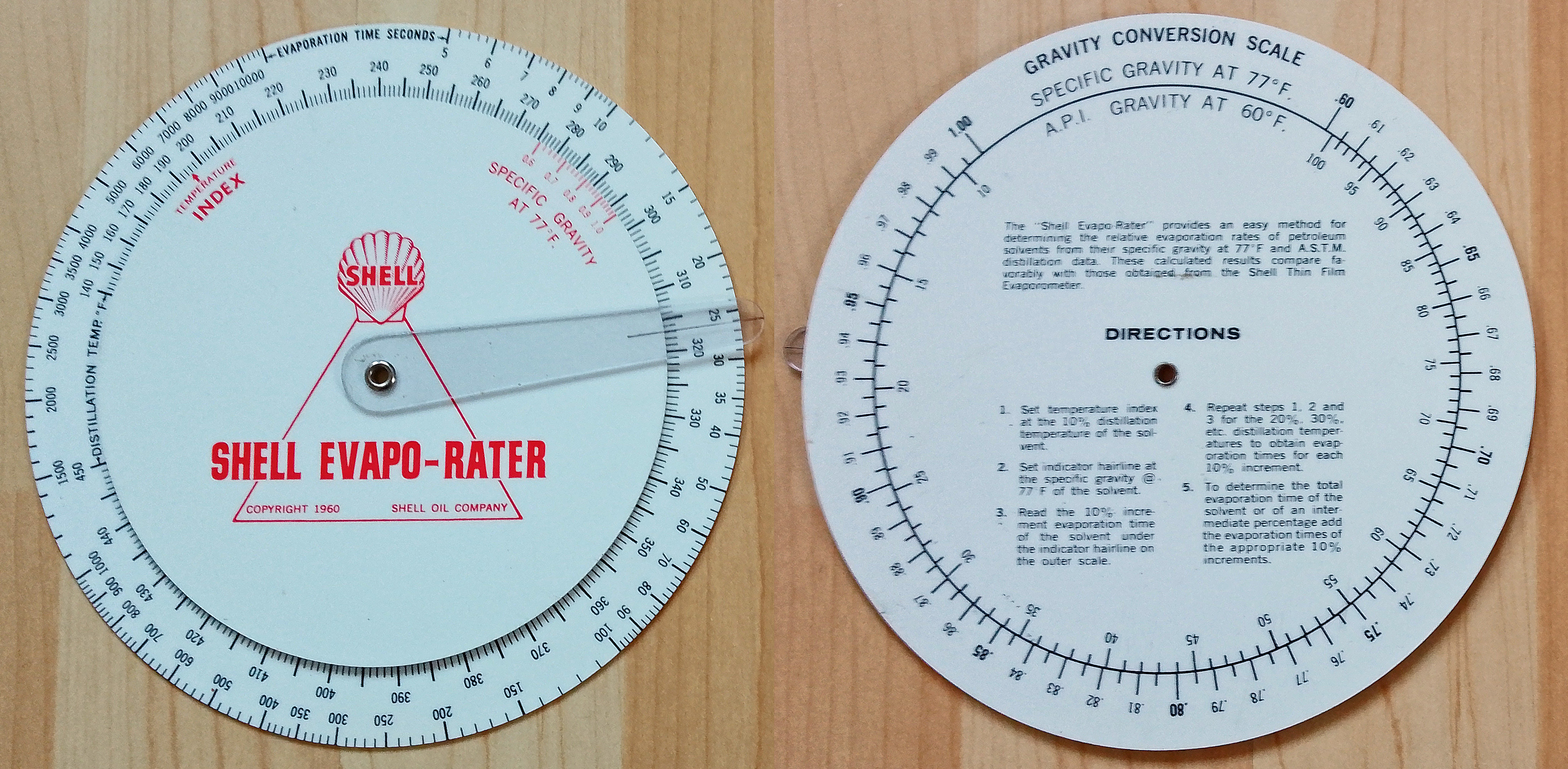 Unknown SHELL EVPO-RATER Petroleum